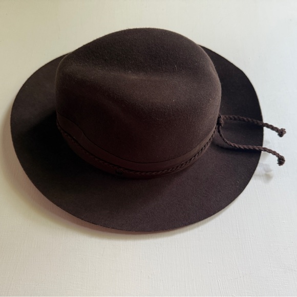 Sunday Afternoons 100% Wool Felt Hat Fedora UPF 50+ Dark Brown One Size - Picture 1 of 5
